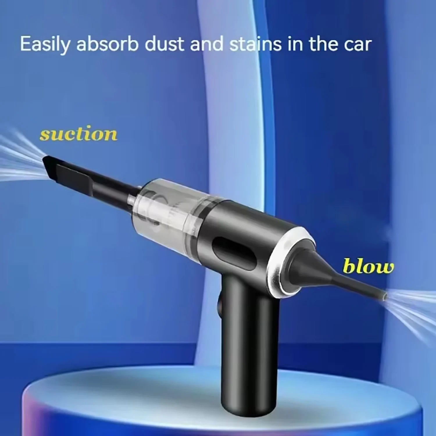 High-Power Cordless Car Vacuum – Cleaner for Office & Home