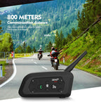 EJEAS V6 Pro Moto Intercom – Wireless Helmet Walkie Talkie Headset