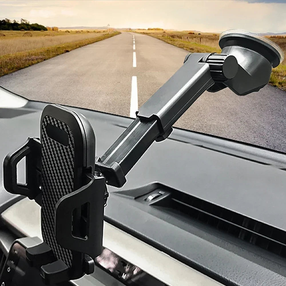 Upgraded Mobile Phone Stand – Adjustable Car & Truck Hands-Free Mount