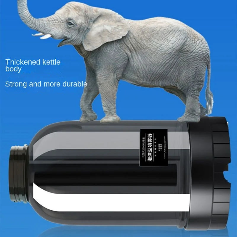 2L Hand Pump Foam Sprayer – Multi-Nozzle Snow Foam Car Wash & Cleaning Bottle