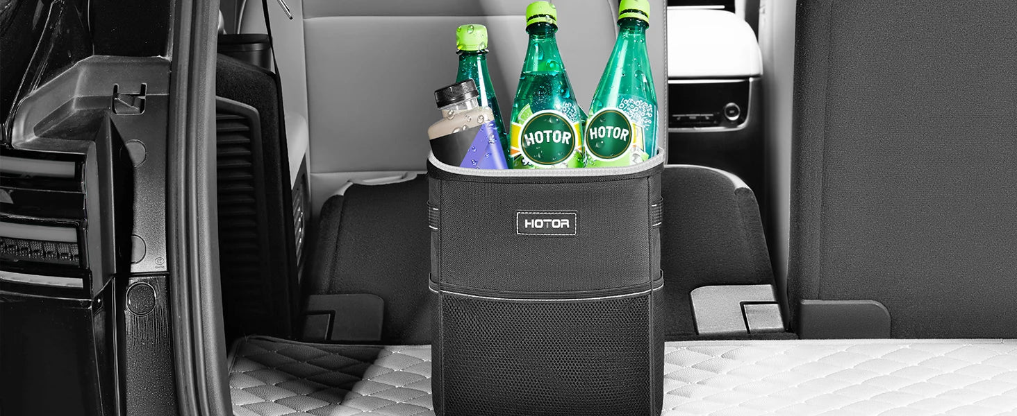Multipurpose Car Trash Bin – Waterproof, Foldable & 100% Leak-Proof Design